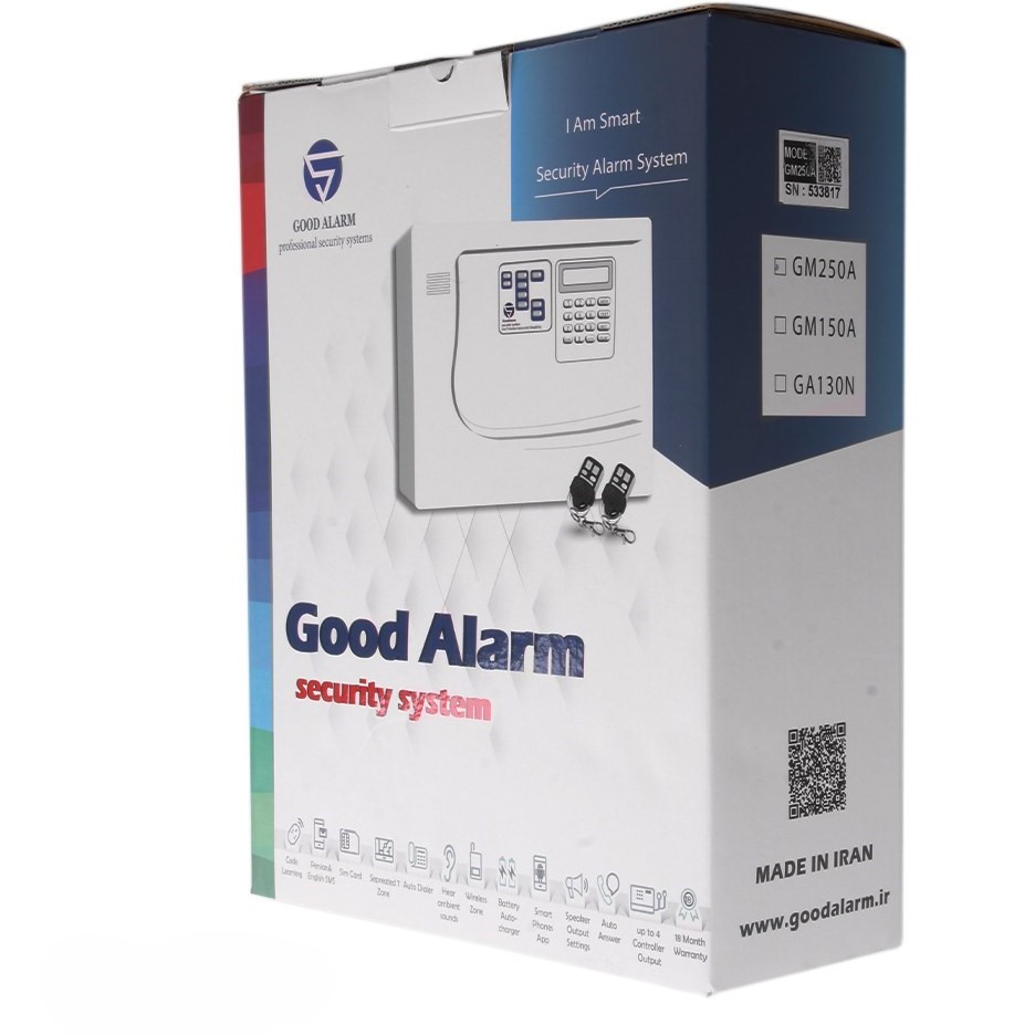 دزدگیر اماکن گودآلارم سیمکارتی مدل GM160A — تصویر ۴